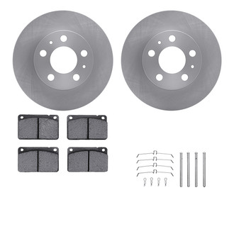 R1 Concepts® - Front Brake Kit with Optimum OE Pads