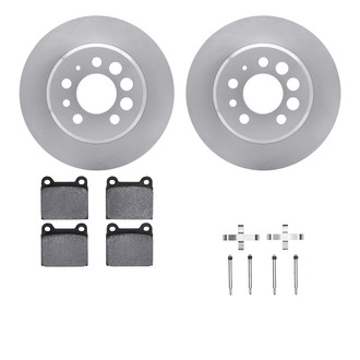 R1 Concepts® - Rear Brake Kit with Optimum OE Pads