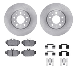 R1 Concepts® - Front Brake Kit with Optimum OE Pads