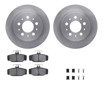 R1 Concepts® - Rear Brake Kit with Optimum OE Pads