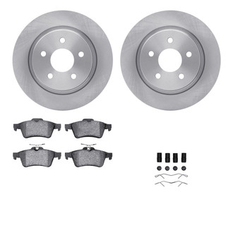 R1 Concepts® - Rear Brake Kit with Optimum OE Pads
