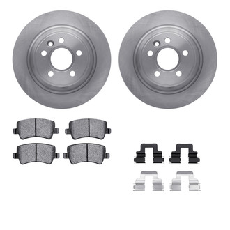 R1 Concepts® - Rear Brake Kit with Optimum OE Pads