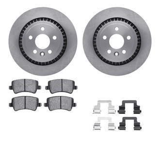 R1 Concepts® - Rear Brake Kit with Optimum OE Pads