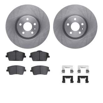 R1 Concepts® - Front Brake Kit with Optimum OE Pads