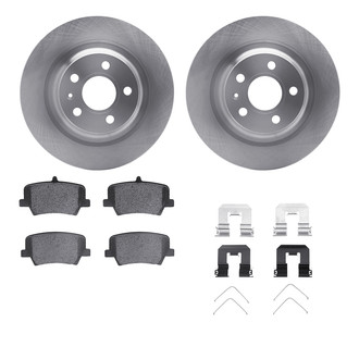 R1 Concepts® - Rear Brake Kit with Optimum OE Pads