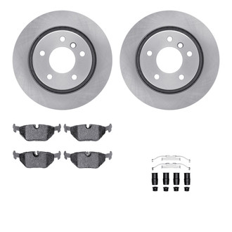 R1 Concepts® - Rear Brake Kit with Optimum OE Pads
