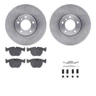 R1 Concepts® - Front Brake Kit with Optimum OE Pads