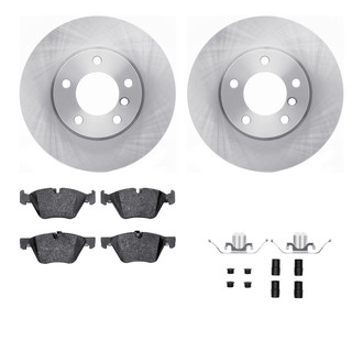 R1 Concepts® - Front Brake Kit with Optimum OE Pads