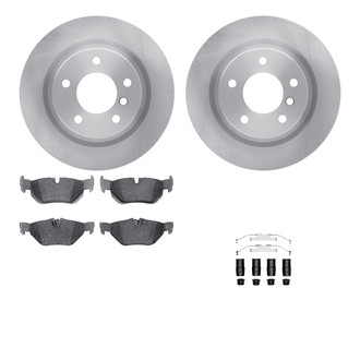 R1 Concepts® - Rear Brake Kit with Optimum OE Pads