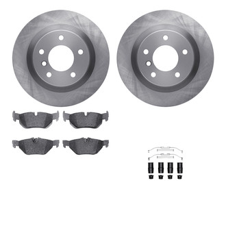 R1 Concepts® - Rear Brake Kit with Optimum OE Pads
