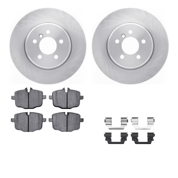  R1 Concepts® - Rear Brake Kit with Optimum OE Pads