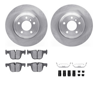 R1 Concepts® - Rear Brake Kit with Optimum OE Pads