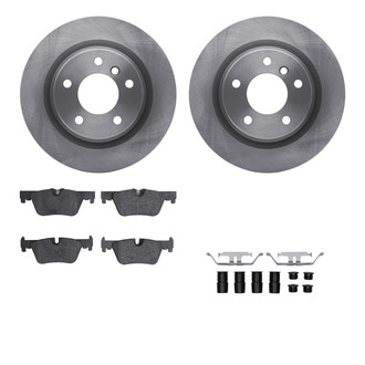 R1 Concepts® - Rear Brake Kit with Optimum OE Pads