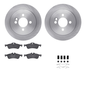 R1 Concepts® - Rear Brake Kit with Optimum OE Pads