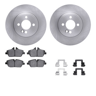 R1 Concepts® - Front Brake Kit with Optimum OE Pads
