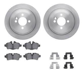 R1 Concepts® - Rear Brake Kit with Optimum OE Pads