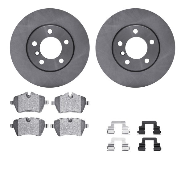  R1 Concepts® - Front Brake Kit with Optimum OE Pads