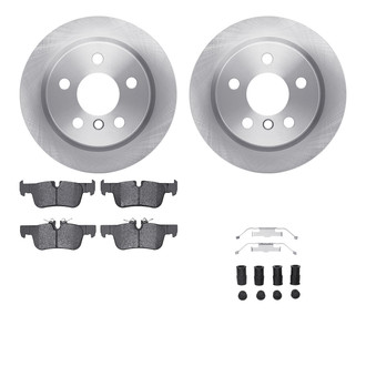 R1 Concepts® - Rear Brake Kit with Optimum OE Pads