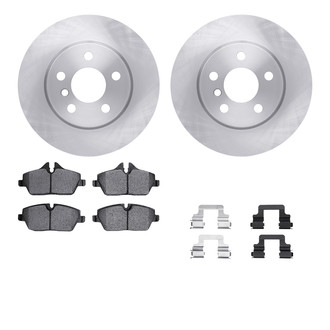R1 Concepts® - Front Brake Kit with Optimum OE Pads
