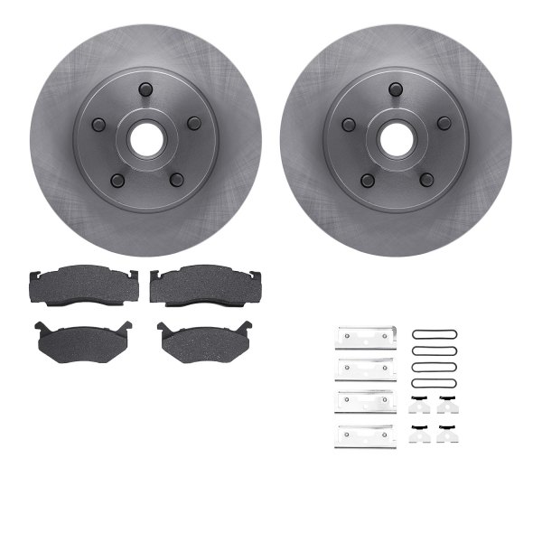  R1 Concepts® - Front Brake Kit with Optimum OE Pads