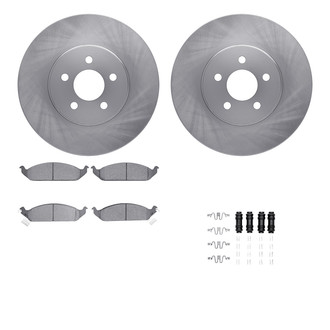 R1 Concepts® - Front Brake Kit with Optimum OE Pads