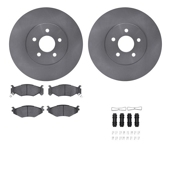  R1 Concepts® - Front Brake Kit with Optimum OE Pads