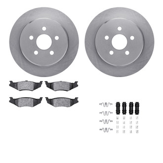 R1 Concepts® - Rear Brake Kit with Optimum OE Pads