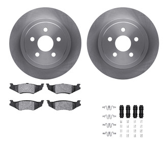 R1 Concepts® - Rear Brake Kit with Optimum OE Pads