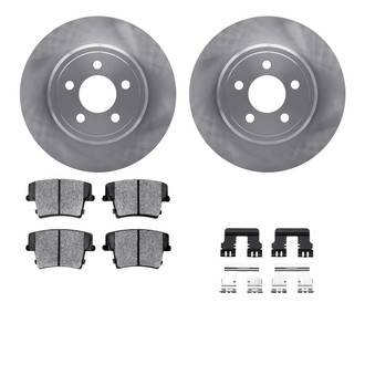 R1 Concepts® - Rear Brake Kit with Optimum OE Pads