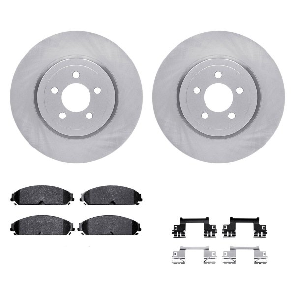  R1 Concepts® - Front Brake Kit with Optimum OE Pads