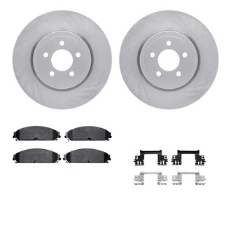 R1 Concepts® - Front Brake Kit with Optimum OE Pads