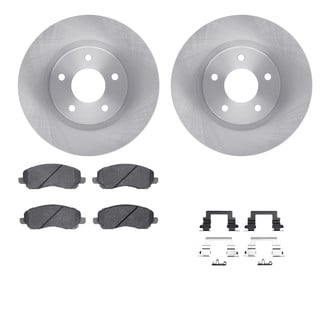 R1 Concepts® - Front Brake Kit with Optimum OE Pads