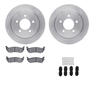 R1 Concepts® - Rear Brake Kit with Optimum OE Pads