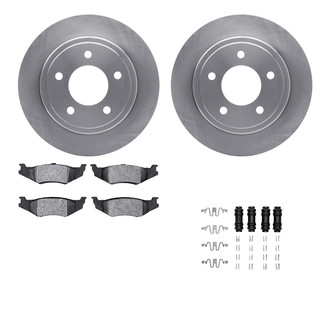 R1 Concepts® - Rear Brake Kit with Optimum OE Pads