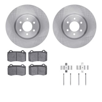 R1 Concepts® - Front Brake Kit with Optimum OE Pads