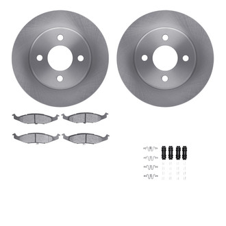 R1 Concepts® - Front Brake Kit with Optimum OE Pads