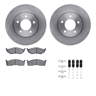 R1 Concepts® - Front Brake Kit with Optimum OE Pads