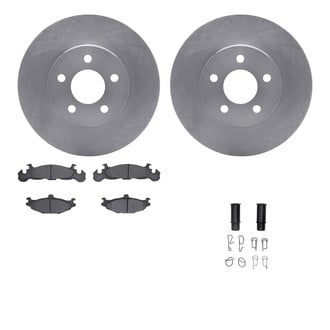 R1 Concepts® - Front Brake Kit with Optimum OE Pads