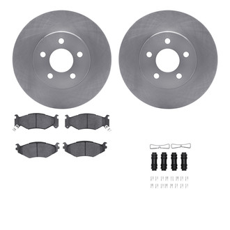 R1 Concepts® - Front Brake Kit with Optimum OE Pads
