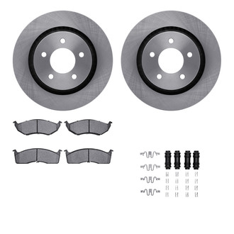R1 Concepts® - Front Brake Kit with Optimum OE Pads