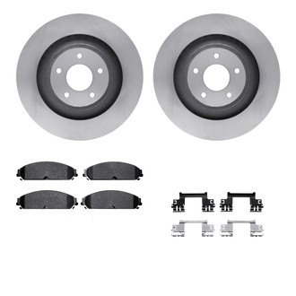 R1 Concepts® - Front Brake Kit with Optimum OE Pads
