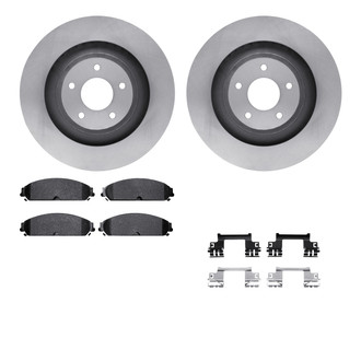 R1 Concepts® - Front Brake Kit with Optimum OE Pads
