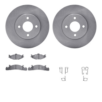 R1 Concepts® - Front Brake Kit with Optimum OE Pads