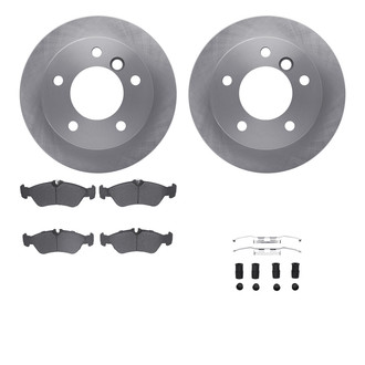 R1 Concepts® - Rear Brake Kit with Optimum OE Pads