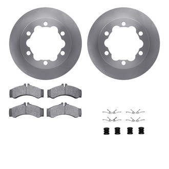 R1 Concepts® - Rear Brake Kit with Optimum OE Pads