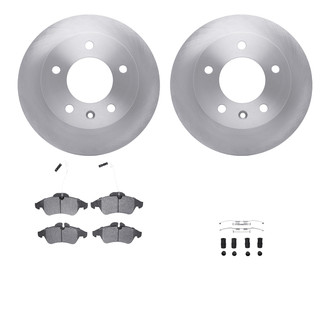 R1 Concepts® - Front Brake Kit with Optimum OE Pads