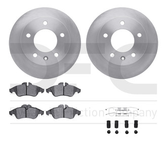 R1 Concepts® - Front Brake Kit with Optimum OE Pads