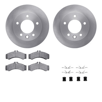 R1 Concepts® - Front Brake Kit with Optimum OE Pads