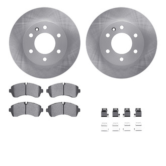 R1 Concepts® - Front Brake Kit with Optimum OE Pads