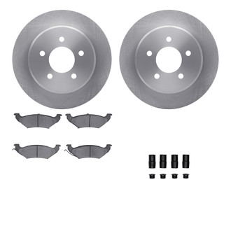 R1 Concepts® - Rear Brake Kit with Optimum OE Pads